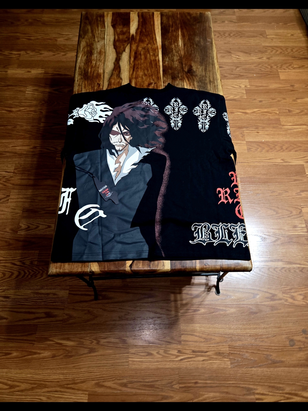 Civil Regime/BLEACH Collab Men's Black Graphic Tee